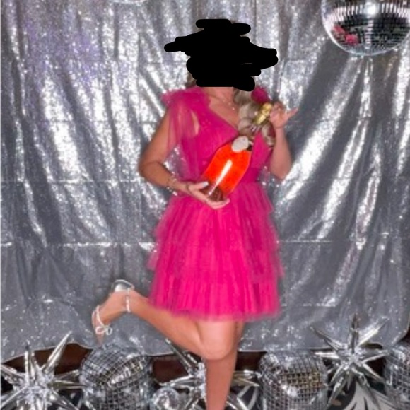 Pink party dress - Picture 6 of 6